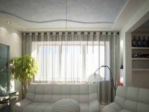 Шторы в гостиную в современном стиле: дизайн занавесок и портьер, легкие и стильные варианты