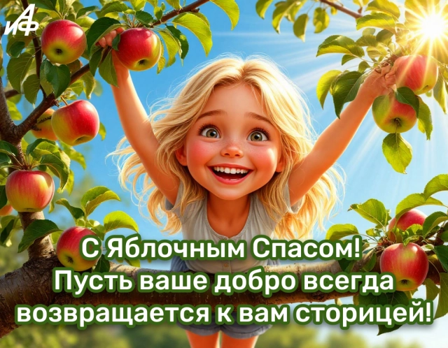 40+ открыток с Яблочным Спасом. Яркие и красивые картинки на 19 августа
40+ открыток с Яблочным Спасом. Яркие и красивые картинки на 19 августа