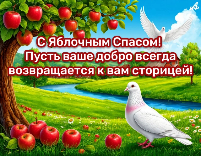 40+ открыток с Яблочным Спасом. Яркие и красивые картинки на 19 августа
40+ открыток с Яблочным Спасом. Яркие и красивые картинки на 19 августа