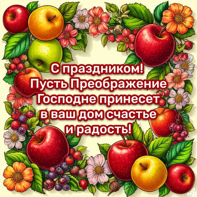 40+ открыток с Яблочным Спасом. Яркие и красивые картинки на 19 августа
40+ открыток с Яблочным Спасом. Яркие и красивые картинки на 19 августа