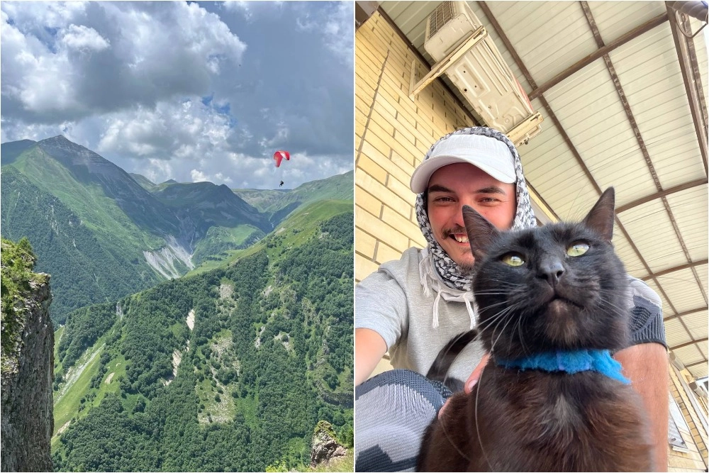 
        «Сейчас я в Ираке». Никита Кузнецов идет пешком уже 133 дня    