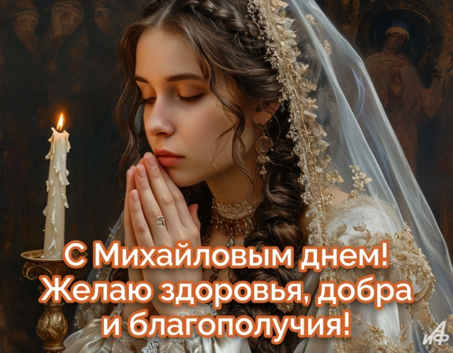 Новые открытки с Михайловым днем. Яркие картинки с Днем Архангела Михаила
Новые открытки с Михайловым днем. Яркие картинки с Днем Архангела Михаила