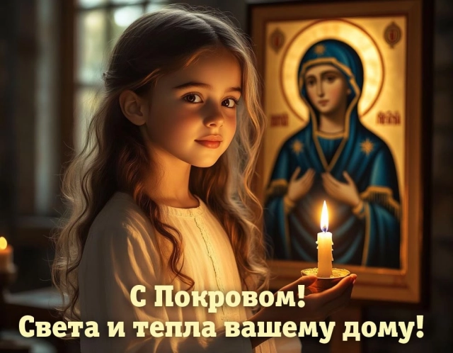 
        20+ открыток с Покровом Пресвятой Богородицы. Яркие картинки к святому дню    