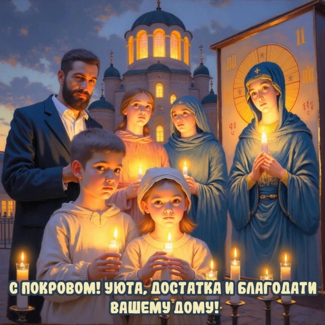 
        20+ открыток с Покровом Пресвятой Богородицы. Яркие картинки к святому дню    