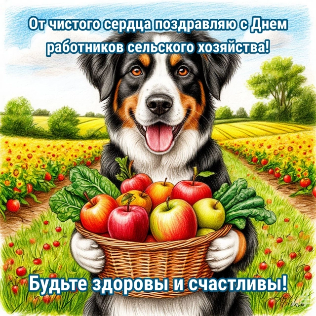Открытки с Днем работников сельского хозяйства. Яркие картинки и пожелания
Открытки с Днем работников сельского хозяйства. Яркие картинки и пожелания