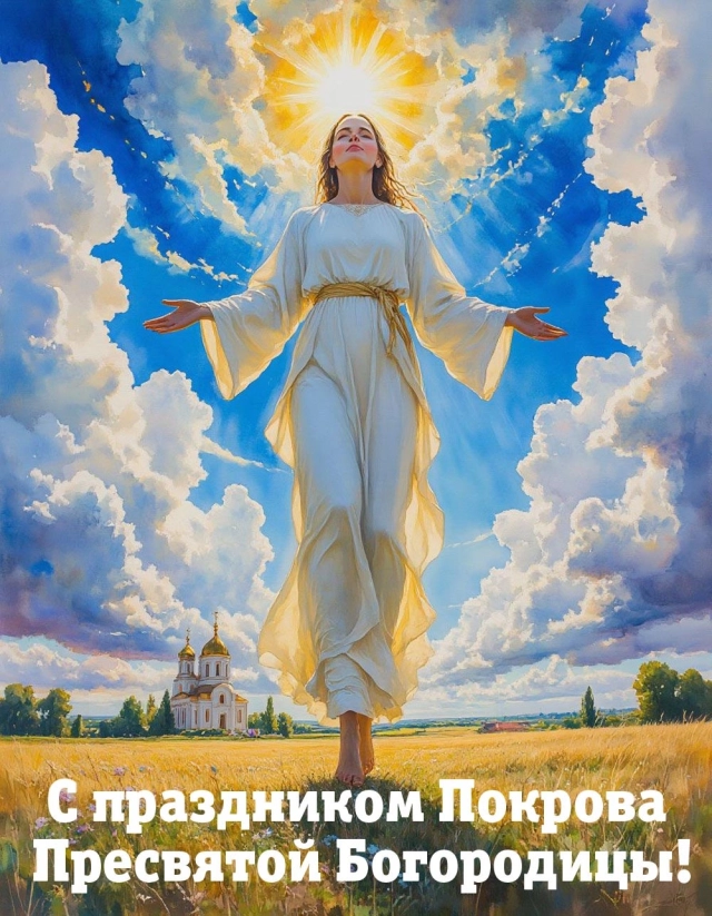 
        20+ открыток с Покровом Пресвятой Богородицы. Яркие картинки к святому дню    