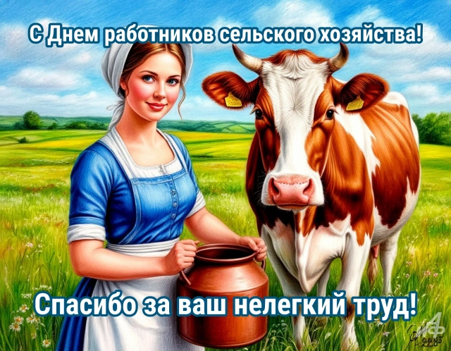 Открытки с Днем работников сельского хозяйства. Яркие картинки и пожелания
Открытки с Днем работников сельского хозяйства. Яркие картинки и пожелания