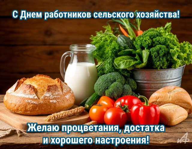 Открытки с Днем работников сельского хозяйства. Яркие картинки и пожелания
Открытки с Днем работников сельского хозяйства. Яркие картинки и пожелания
