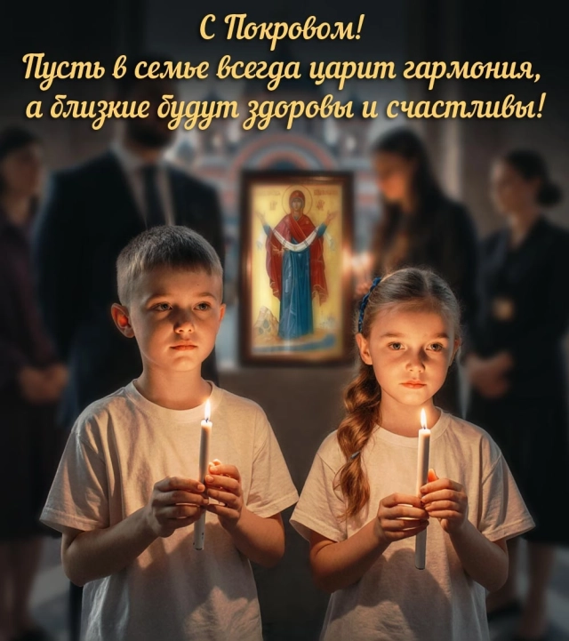 
        20+ открыток с Покровом Пресвятой Богородицы. Яркие картинки к святому дню    