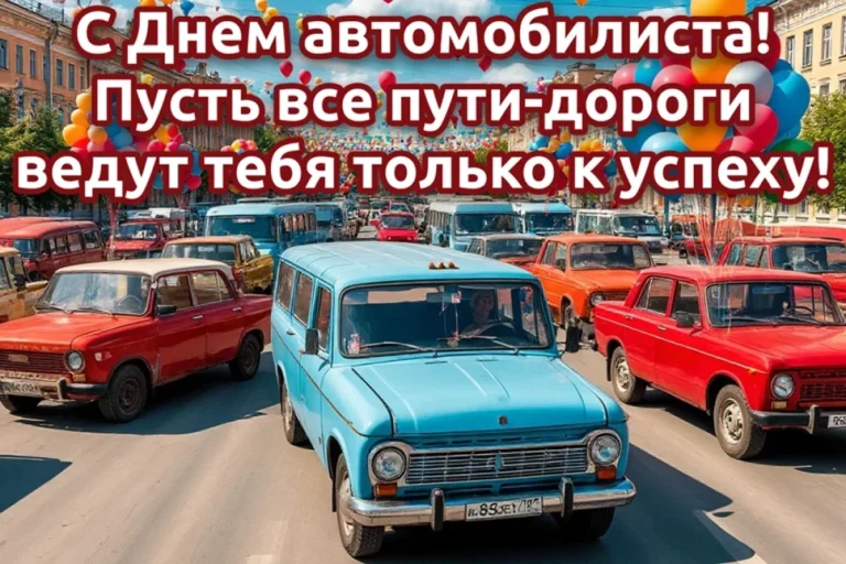 20+ открыток с Днем автомобилиста. Красивые картинки для всех, кто за рулем