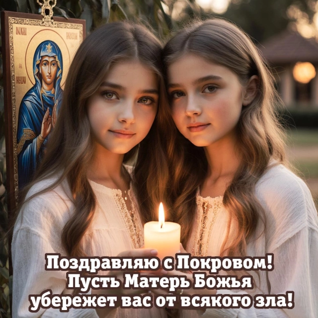 
        20+ открыток с Покровом Пресвятой Богородицы. Яркие картинки к святому дню    