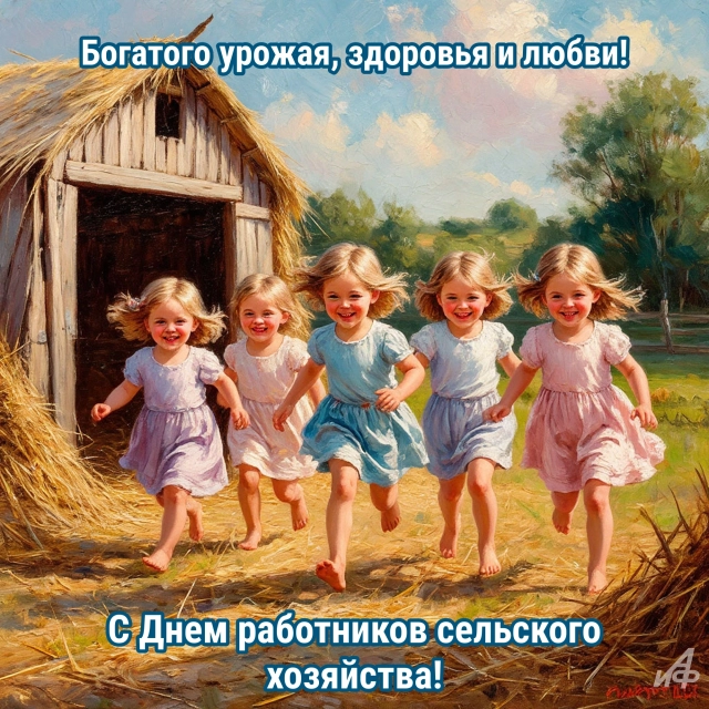 Открытки с Днем работников сельского хозяйства. Яркие картинки и пожелания
Открытки с Днем работников сельского хозяйства. Яркие картинки и пожелания