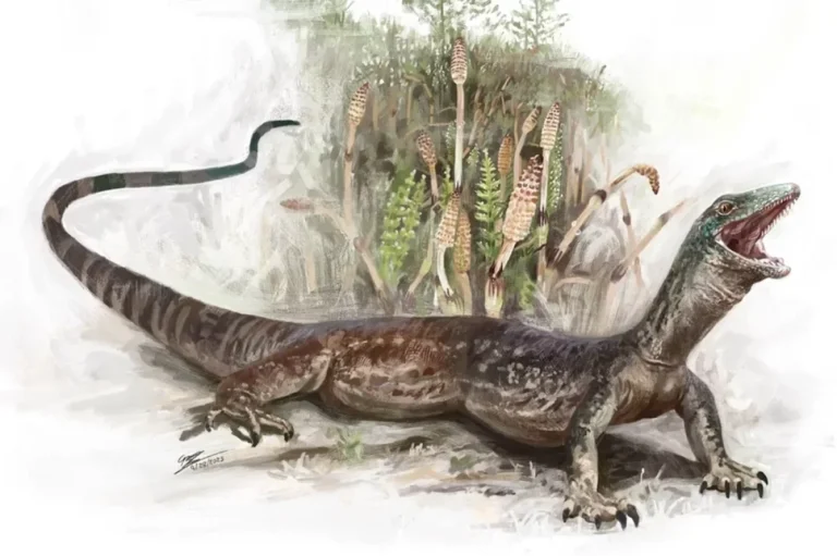 Монстр, поедавший динозавров. Найдено новое существо — полузмея-полуящерица