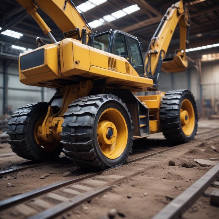 Ходовая часть экскаватора: гусеницы, направляющие колеса и опорные катки