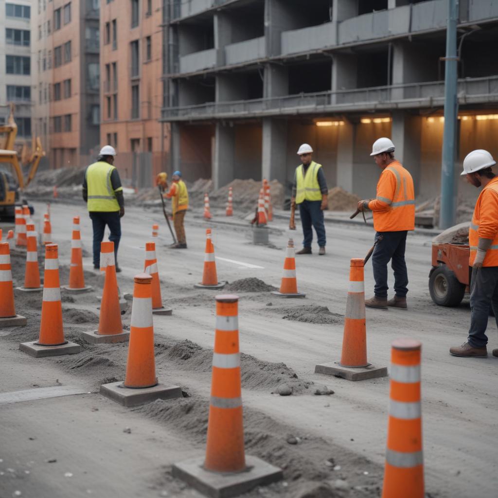 Монтаж парковочных столбиков: технология установки, сроки и ориентировочная стоимость