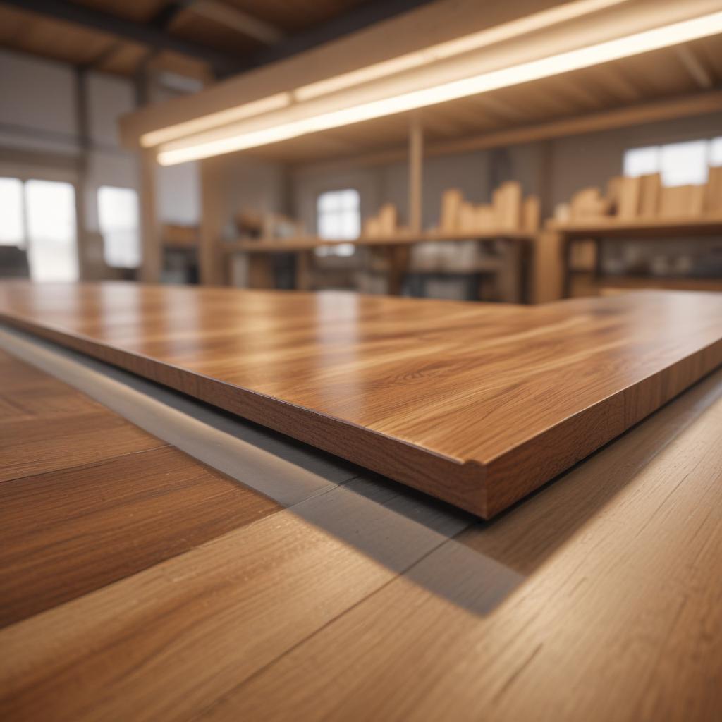 Глянцевая инженерная доска: характеристики и области применения