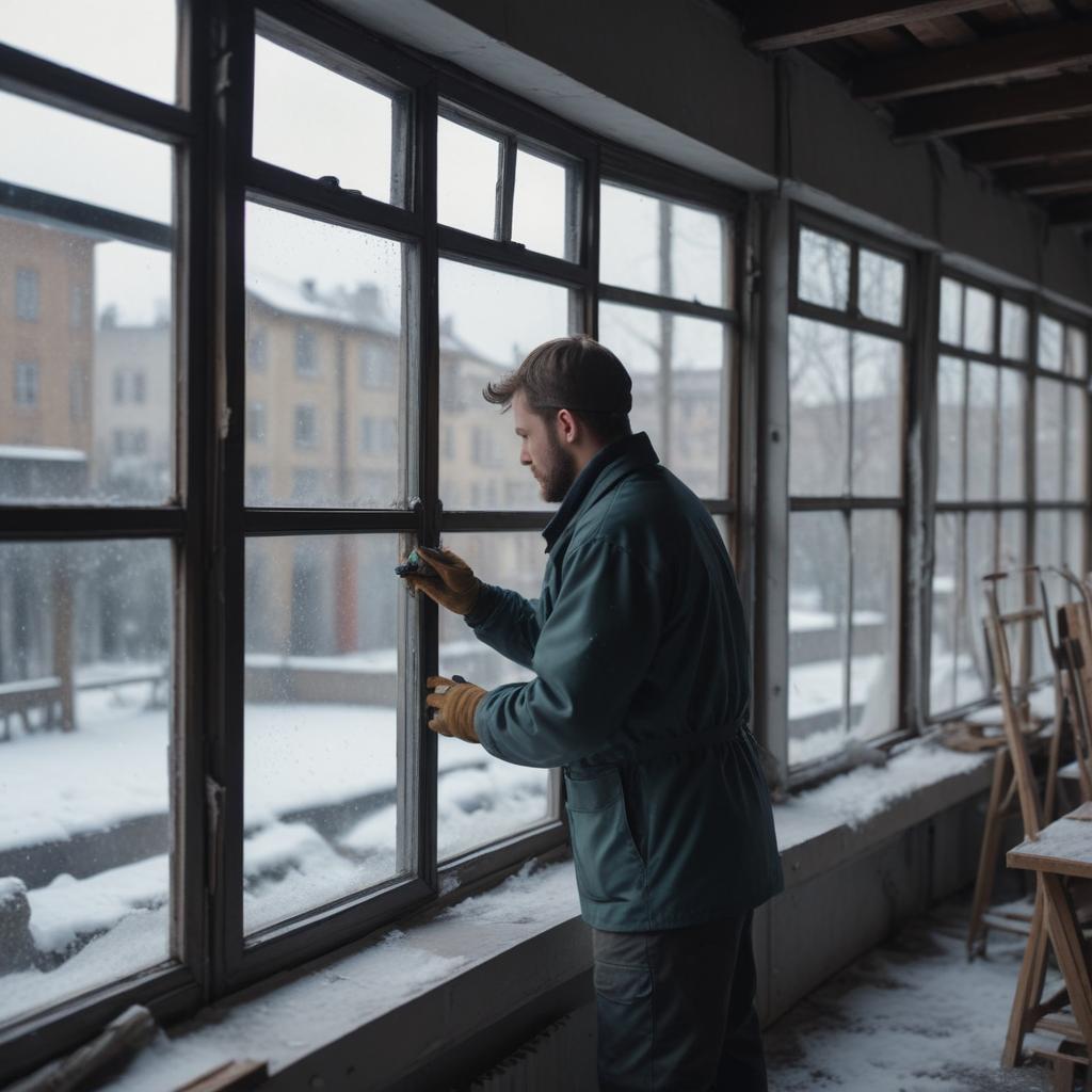 Подготовка окон и дверей к зимнему сезону: регулировка пластиковых и балконных конструкций